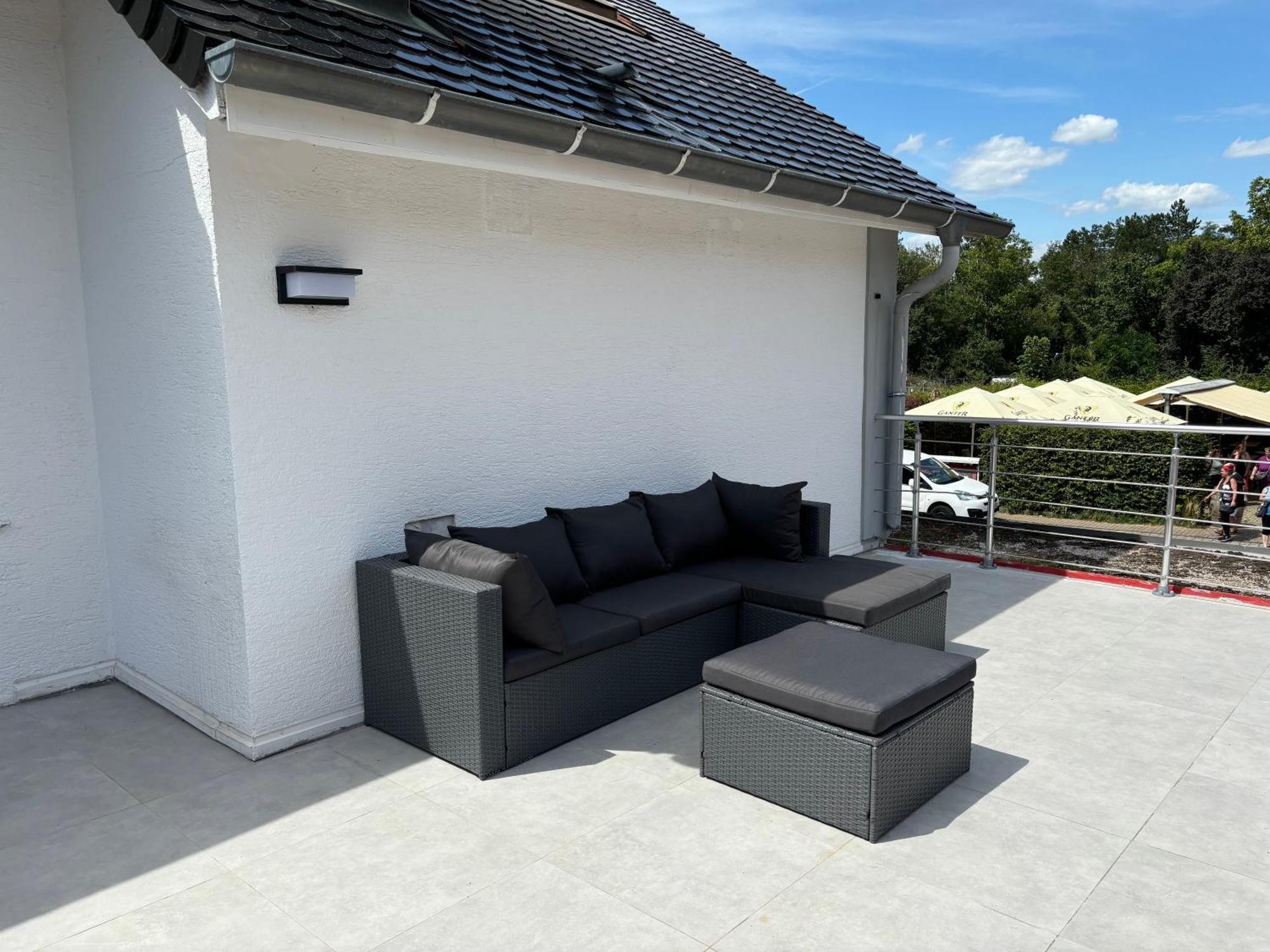 Gesamte Wohnung, Kueche, Parkplatz, Terrasse Bad Bellingen Exteriér fotografie